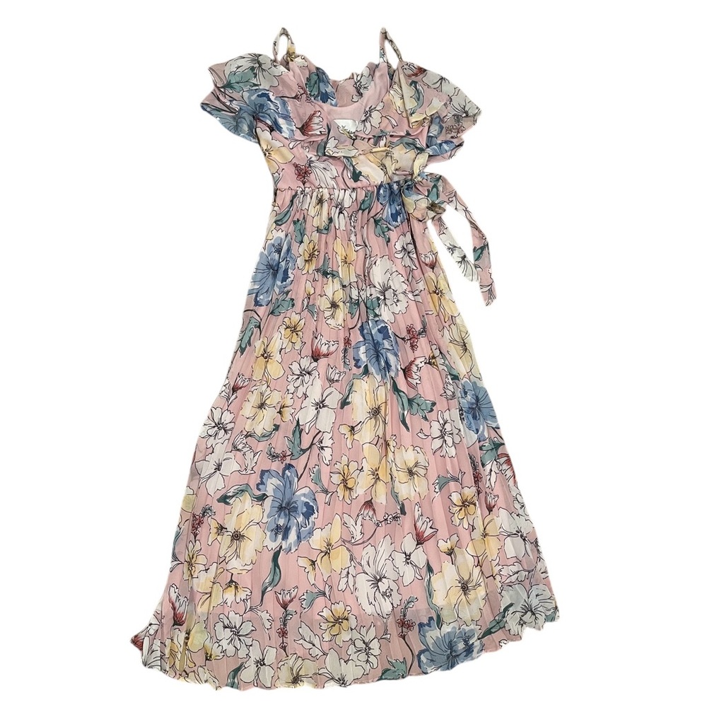 Rare Editions Girls Maxi Floral Dress
